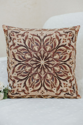 Наволочка 50х50 Виктория бежевый