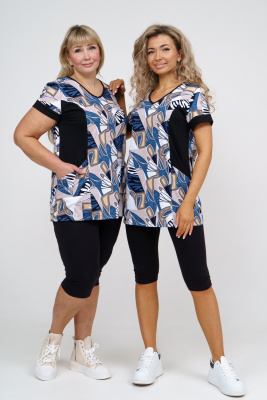 Костюм 36948 синий